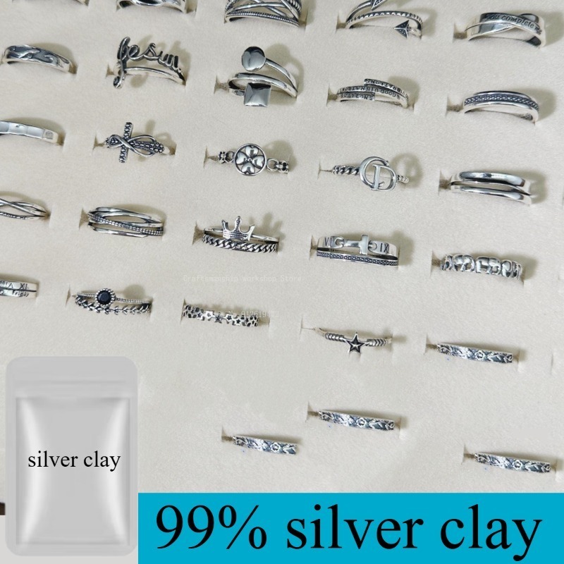 Jewelry Making Raw Materials - 5g/10g 순수 실버 클레이 수제 DIY