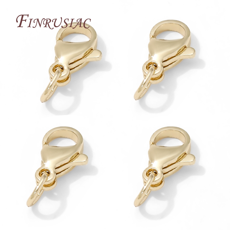 Jewelry Making Gold - 스테인리스 스틸 금도금 10mm 랍스터 클래스프,