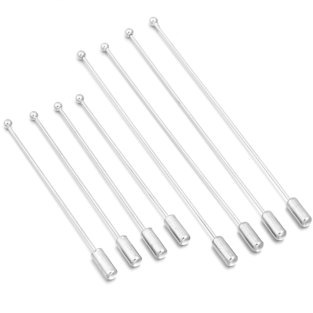 Jewelry Making Jig - 10개/세트 60/90cm 로듐 색상 구리 길이