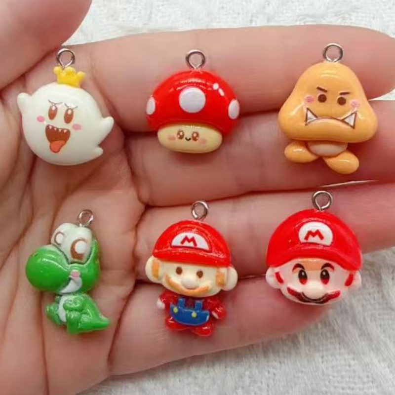 Jewelry Making Party - 10개 레진 만화 펜던트, DIY 쥬얼리