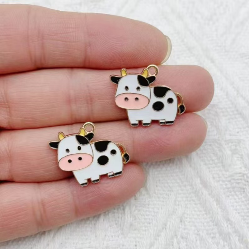 10pcs 만화 펭귄 팬더 DIY 한국어판 키체인 펜던 - Jewelry Making Party 리뷰 및 가격