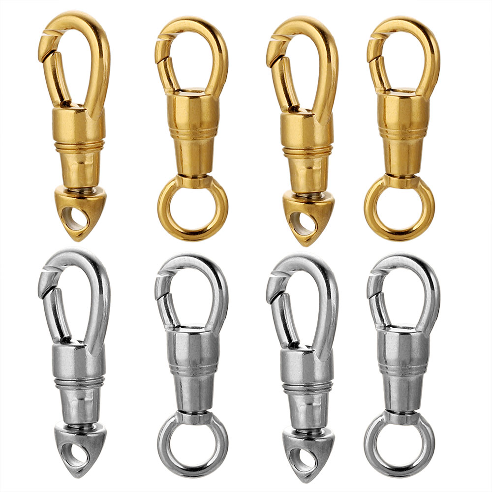 2 개/몫 스테인레스 스틸 가방 열쇠 고리 후크 걸쇠  - Jewelry Making Ideas 리뷰 및 가격