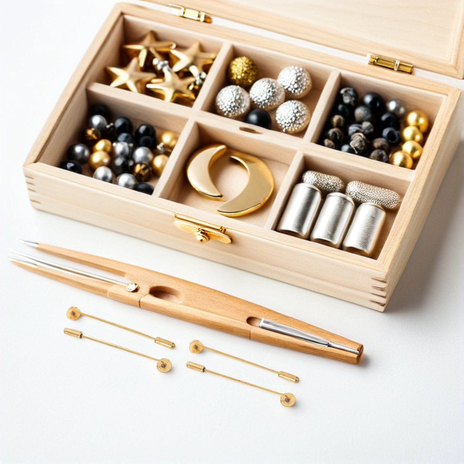 50세트 구리 플랫 라운드 트레이 라펠 핀 블랭크 바늘 - Jewelry Making Tray 리뷰 및 가격
