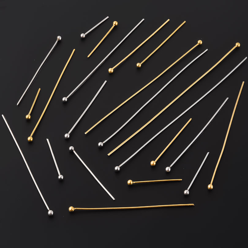 50 개/몫 18K 골드 도금 볼 헤드 핀 Diy 쥬얼 - Jewelry Making Jig 리뷰 및 가격