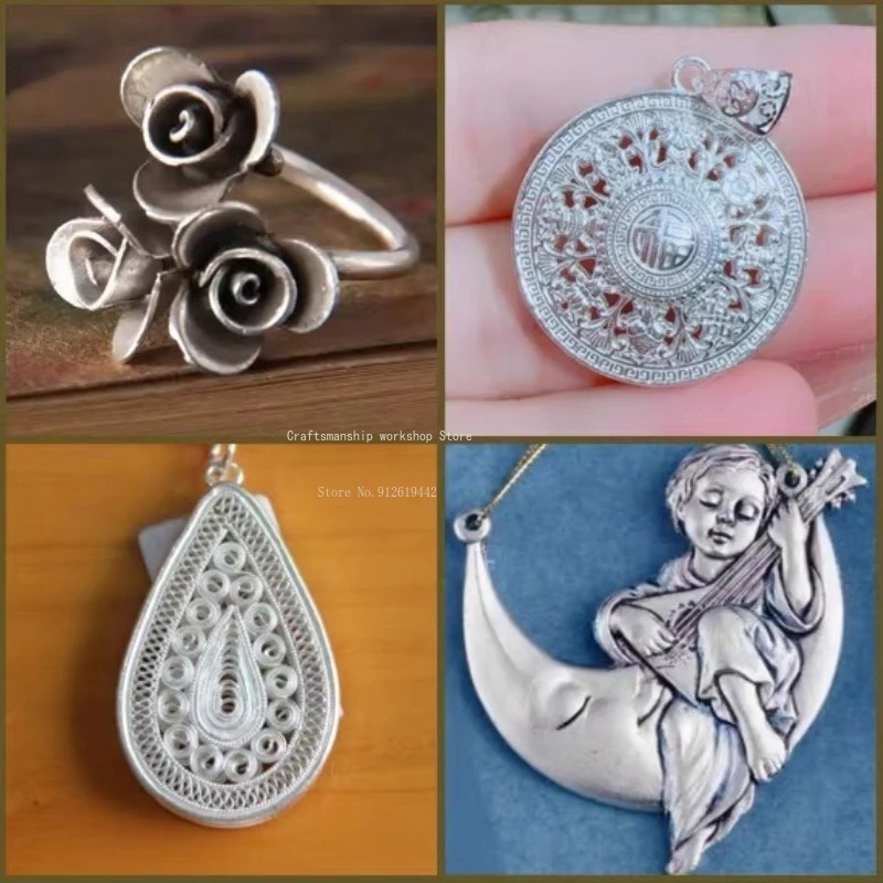 5g/10g 순수 실버 클레이 수제 DIY 쥬얼리 제작 - Jewelry Making Raw Materials 리뷰 및 가격