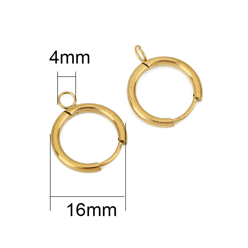 10pcs PVD 절대 페이드 귀걸이 후크 만들기 16 - Jewelry Making Ideas 리뷰 및 가격