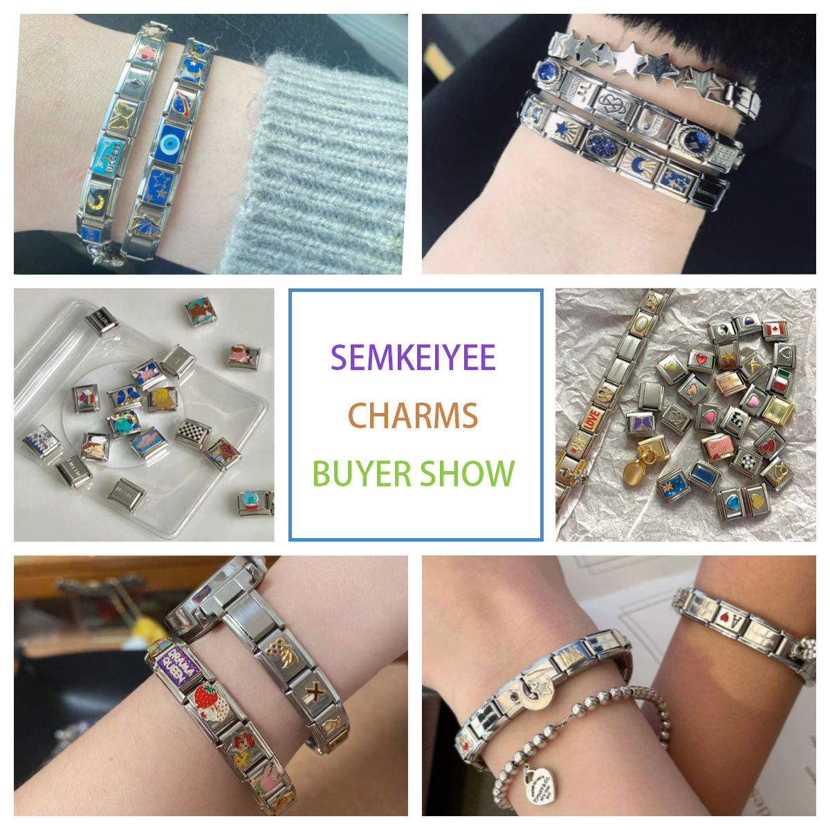 스테인리스 스틸 팔찌 사랑스러운 이탈리아 로마 테마 참 - Jewelry Making Rome 리뷰 및 가격