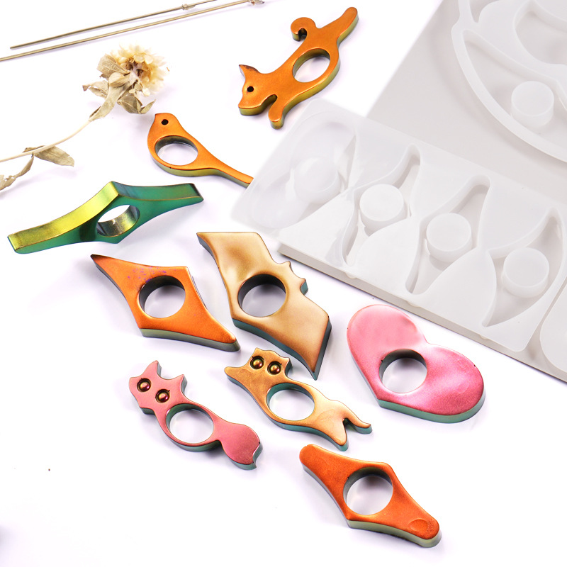 DIY 크리스탈 거울 실리콘 금형 멀티 스타일 책 반지 - Jewelry Making Books 리뷰 및 가격