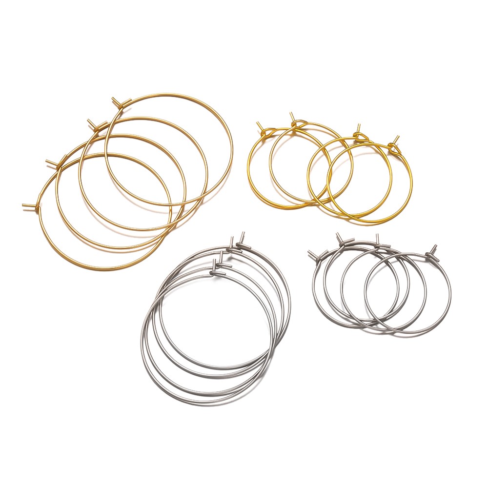 50개 316 스테인리스 스틸 15 20 30 40mm - Jewelry Making Silver 리뷰 및 가격