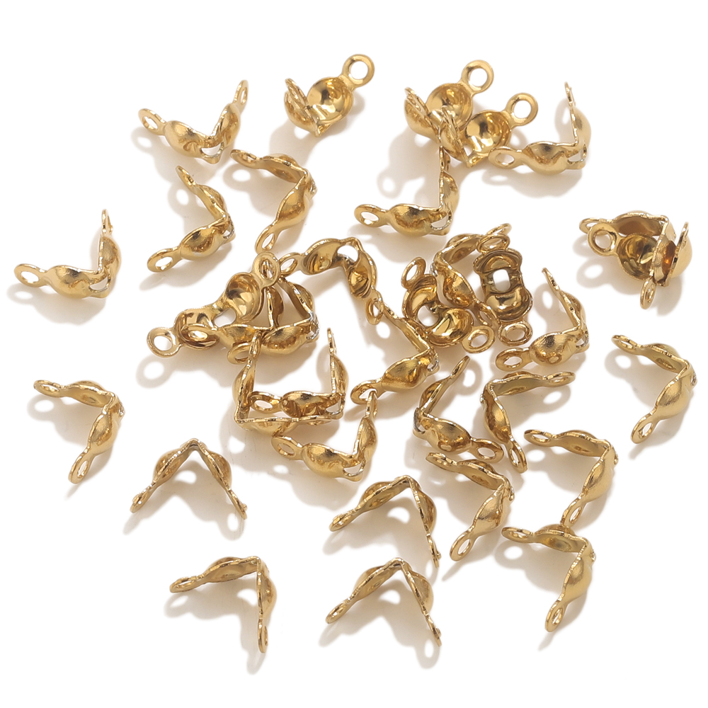 50개 PVD 금도금 스테인리스 스틸 커넥터 클래스프  - Jewelry Making Gold 리뷰 및 가격