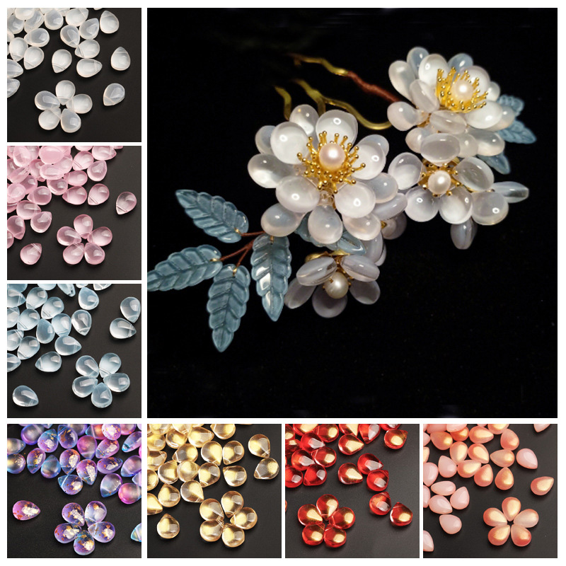 10pcs 플랫 눈물 모양 10x12mm Lampwor - Crystal Bead Mix 리뷰 및 가격
