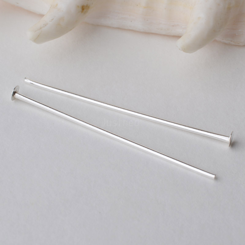 925 스털링 실버 플랫 헤드 핀, 실버 T핀, 쥬얼리 - Jewelry Making Jig 리뷰 및 가격
