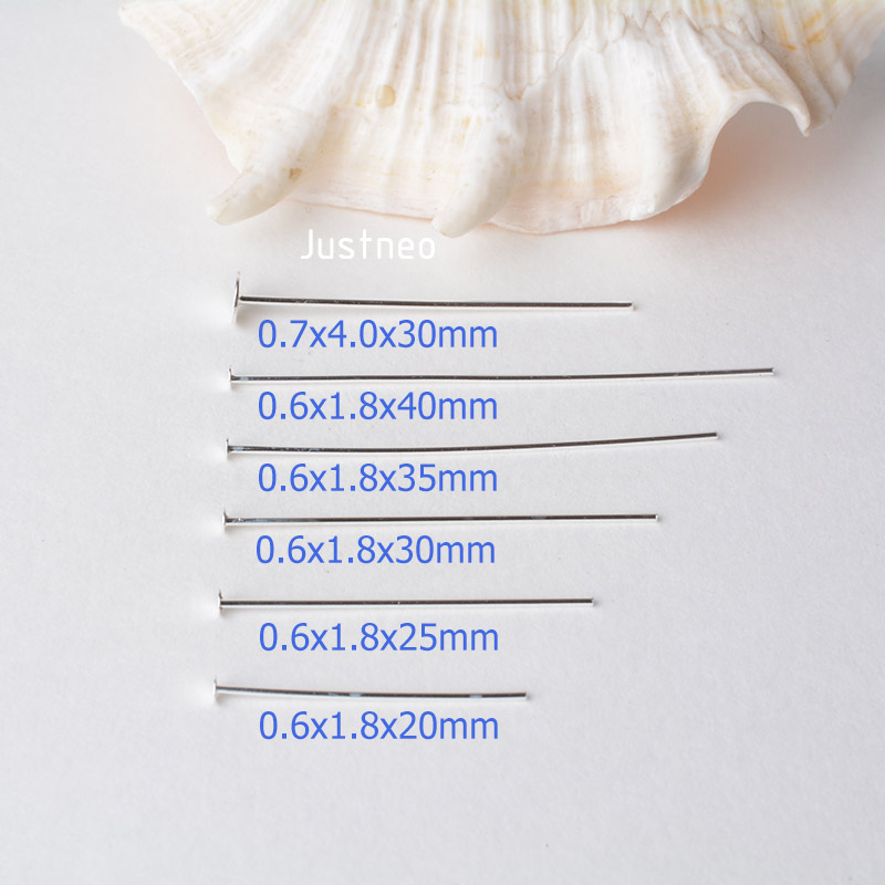 925 스털링 실버 플랫 헤드 핀, 실버 T핀, 쥬얼리 - Jewelry Making Jig 리뷰 및 가격