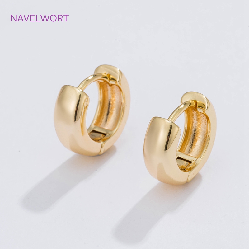 6가지 사이즈의 금도금 원형 후프 귀걸이 여성용 선물, - Jewelry Making Ideas 리뷰 및 가격