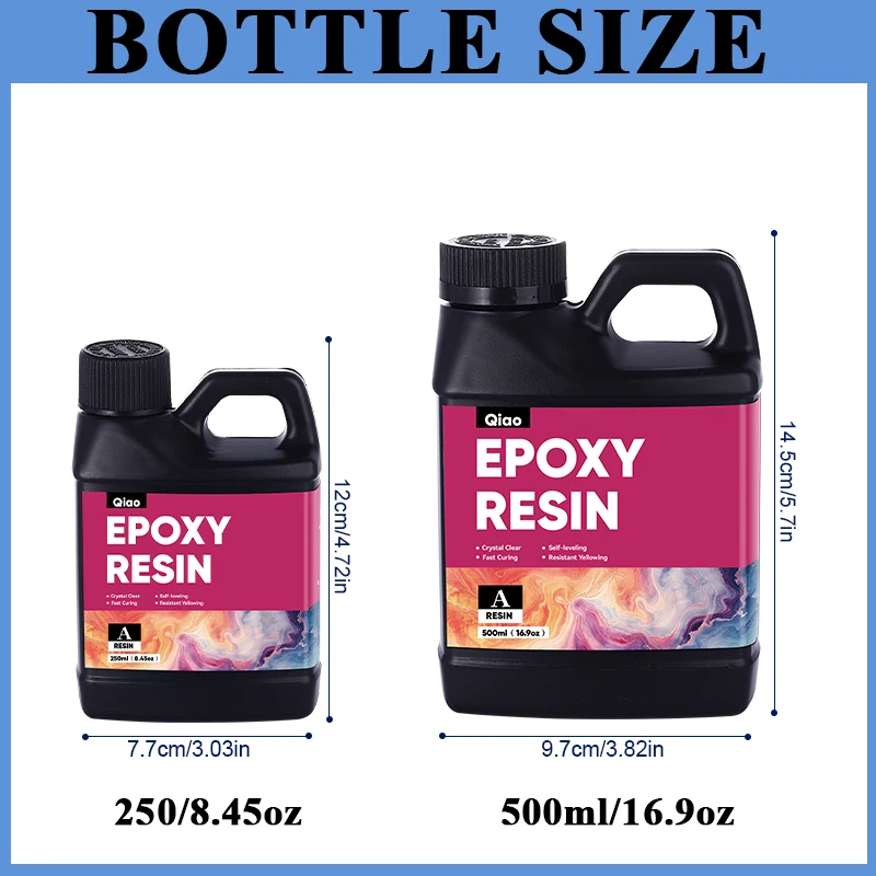500ml/1000ml 에폭시 레진 키트, 투명하고 강 - Crystal Bead Mix 리뷰 및 가격