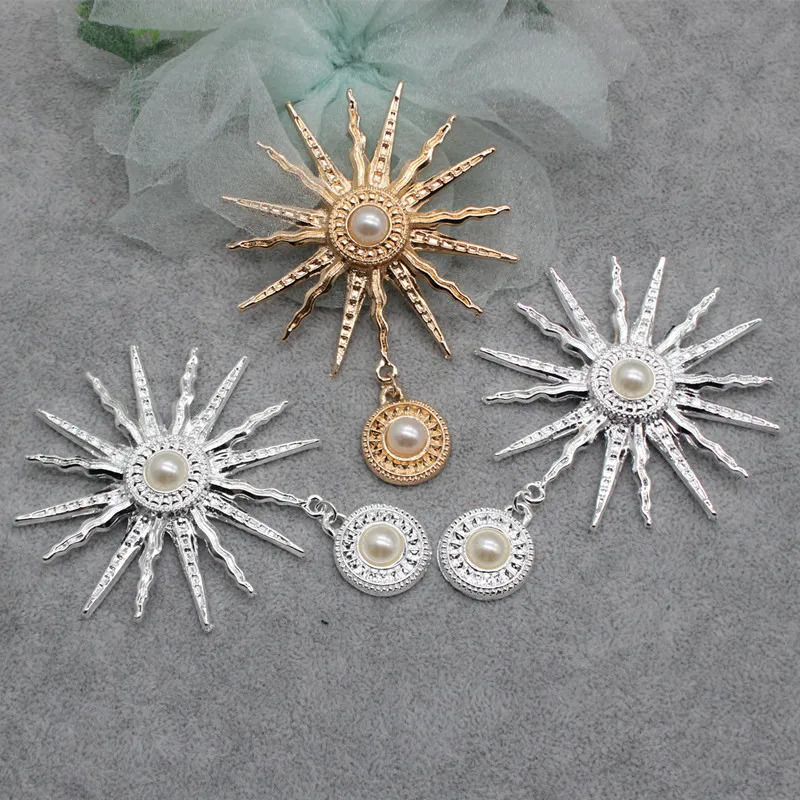 스타버스트 DIY 크라운 재료 철제 태양 진주 꽃 로리 - Jewelry Making For Adults 리뷰 및 가격