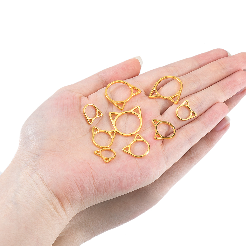 20pcs 고양이 머리 모양 펜던트 DIY 팔찌 목걸이 - Jewelry Making Jig 리뷰 및 가격