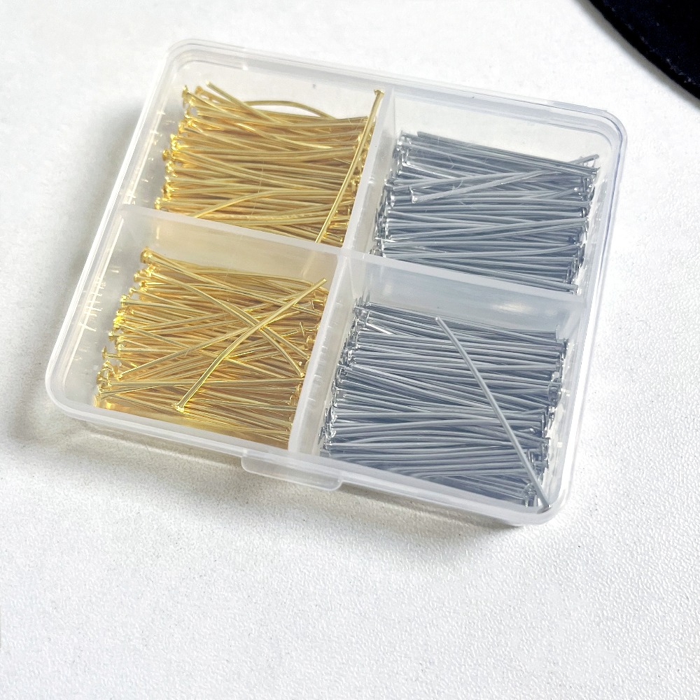 400pcs 혼합 철 헤드 핀 30mm 플랫 헤드 철  - Jewelry Making Jig 리뷰 및 가격