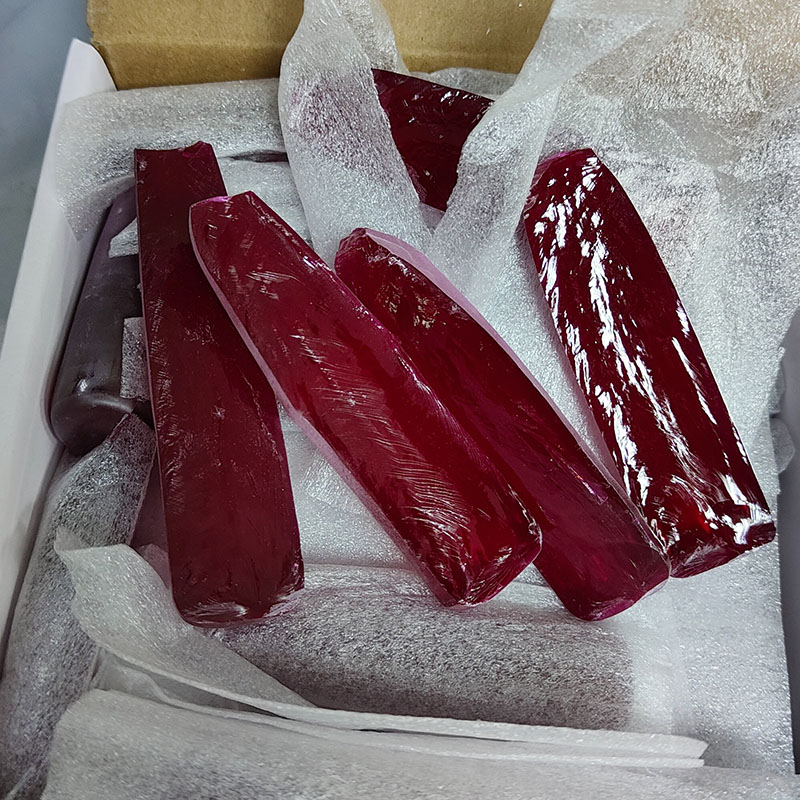 1로트당 200g 5개 #   빨간색 합성 커런덤 미가 - Jewelry Making Raw Materials 리뷰 및 가격