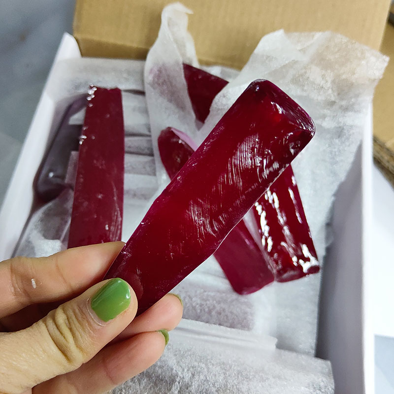 1로트당 200g 5개 #   빨간색 합성 커런덤 미가 - Jewelry Making Raw Materials 리뷰 및 가격