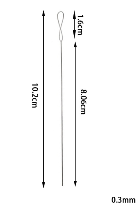 6개/세트 오어 0.15-0.7mm 트위스트 큰 눈 바 - Beading Needle Fine 리뷰 및 가격