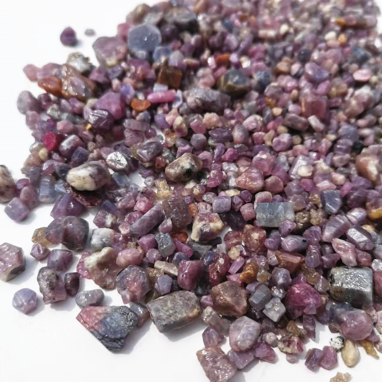 주얼리 제작용 천연 천연 커런덤 스톤, 거친 미네랄 크 - Jewelry Making Raw Materials 리뷰 및 가격