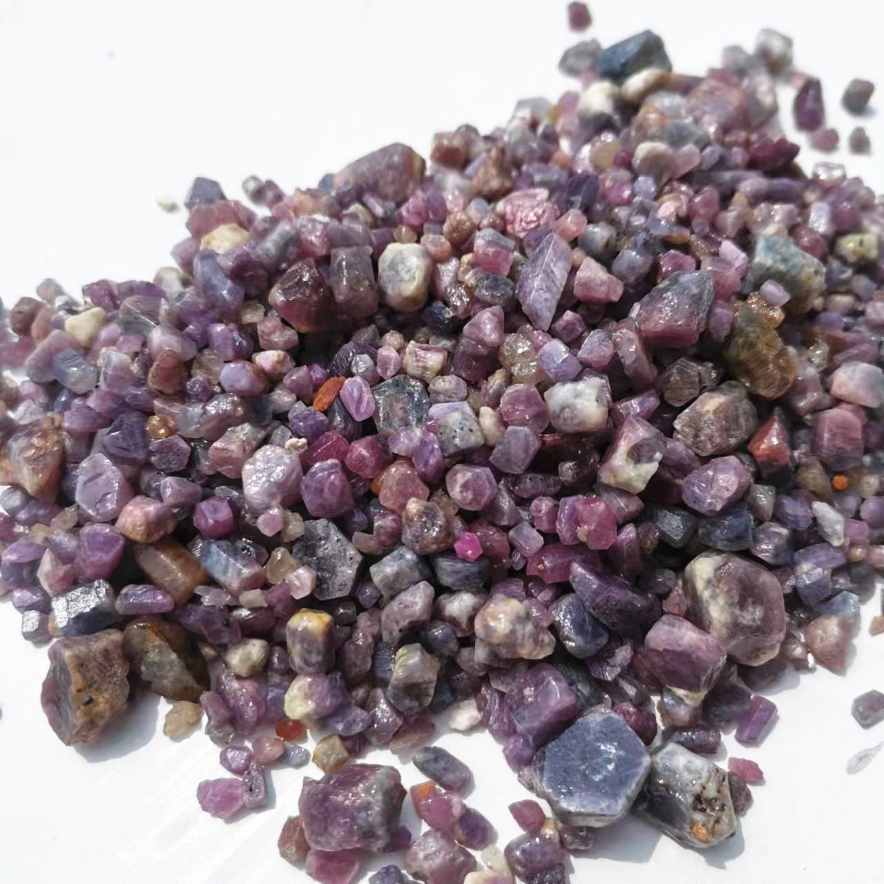 주얼리 제작용 천연 천연 커런덤 스톤, 거친 미네랄 크 - Jewelry Making Raw Materials 리뷰 및 가격