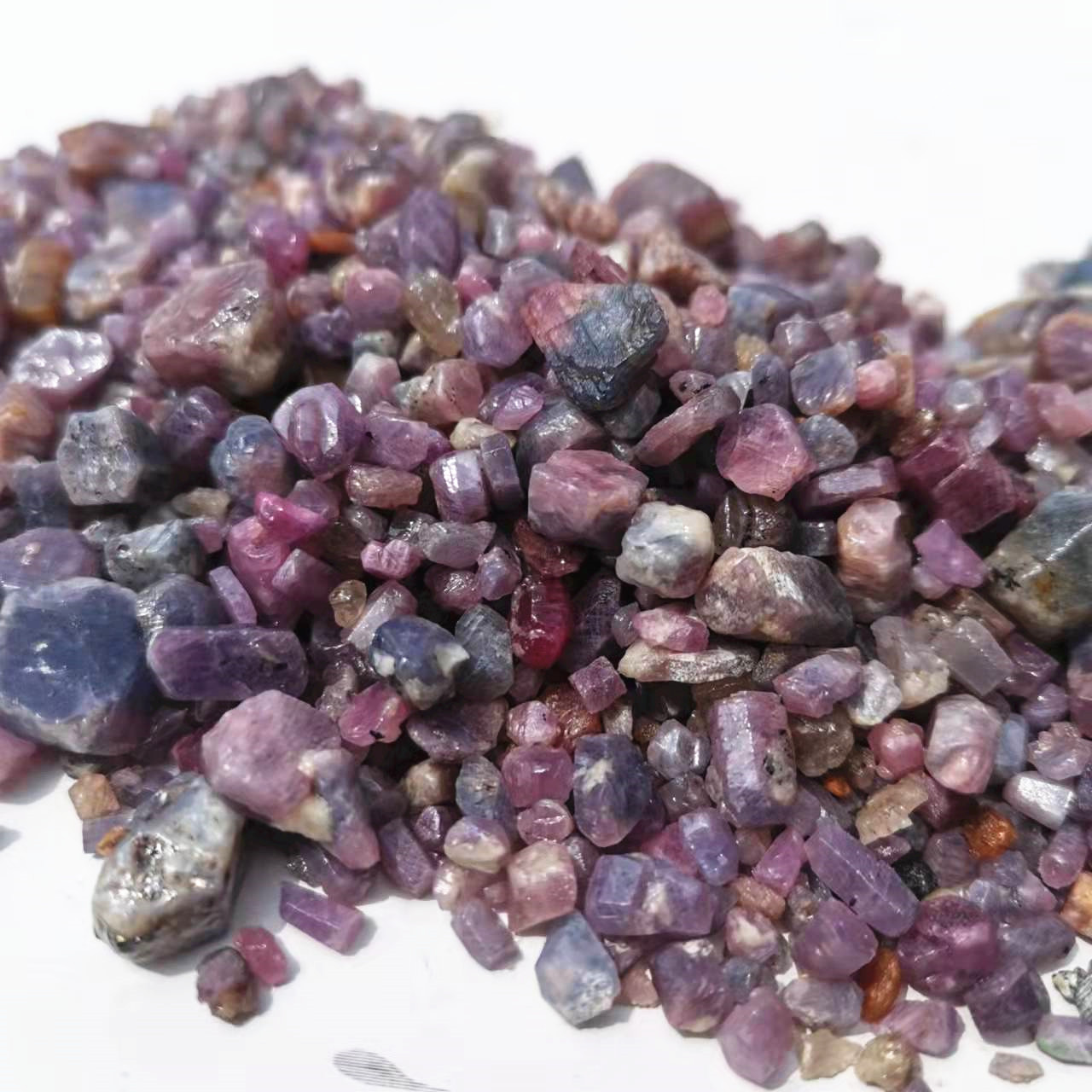 주얼리 제작용 천연 천연 커런덤 스톤, 거친 미네랄 크 - Jewelry Making Raw Materials 리뷰 및 가격