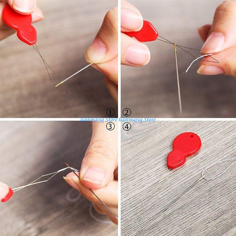 573B 47 Pcs 큰 눈 구슬 바늘 바늘 딸기 바느 - Beading Needle Fine 리뷰 및 가격