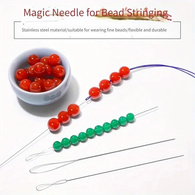 7 개/대 스테인레스 스틸 비드 바늘 마법의 고급 비드 - Beading Needle Fine 리뷰 및 가격