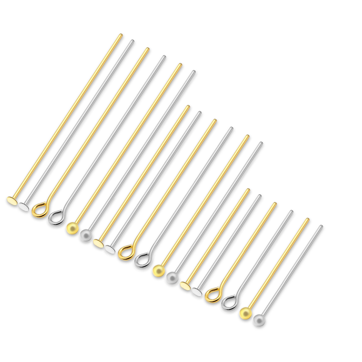 50-100 개/몫 골드 컬러 스테인레스 스틸 헤드 아 - Jewelry Making Jig 리뷰 및 가격