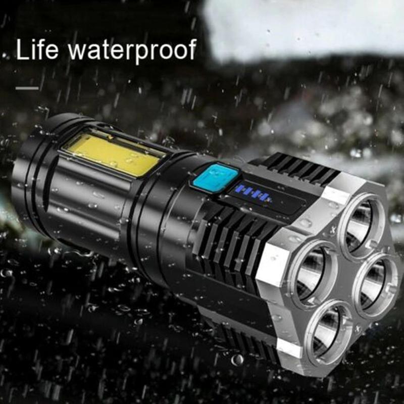 고출력 LED 손전등 캠핑 토치 (4개 램프 비드 및  - Jewelry Making Torch 리뷰 및 가격