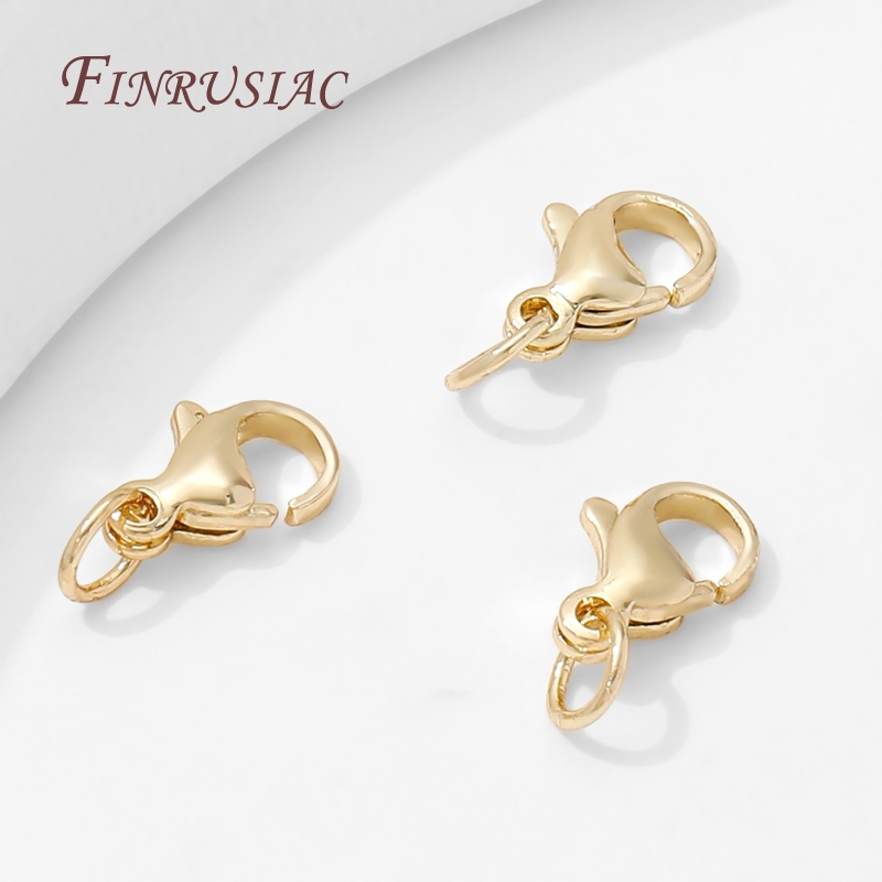 스테인리스 스틸 금도금 10mm 랍스터 클래스프, 보석 - Jewelry Making Gold 리뷰 및 가격