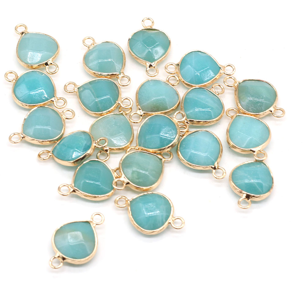2pcs 천연 돌 커넥터 DIY 여성을위한 뚱뚱한 워터 - Jewelry Making For Adults 리뷰 및 가격