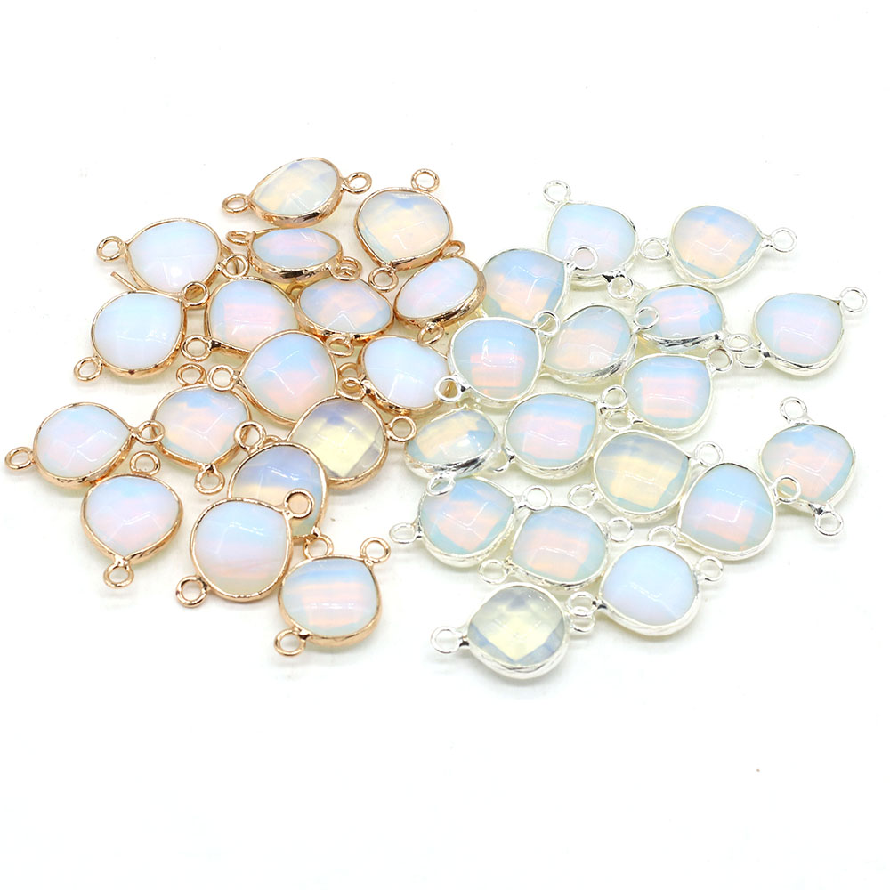 2pcs 천연 돌 커넥터 DIY 여성을위한 뚱뚱한 워터 - Jewelry Making For Adults 리뷰 및 가격