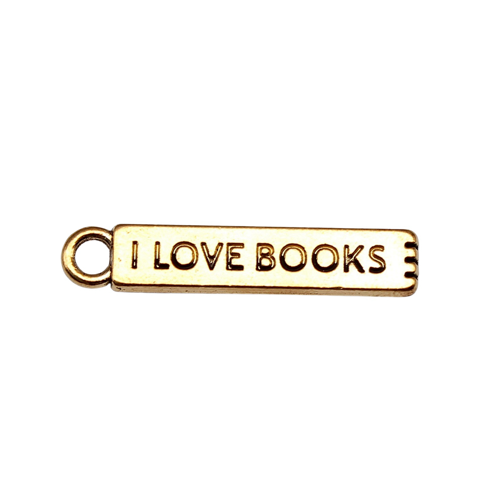 I Love Books 주얼리 제작 재료, 20 개/로 - Jewelry Making Books 리뷰 및 가격