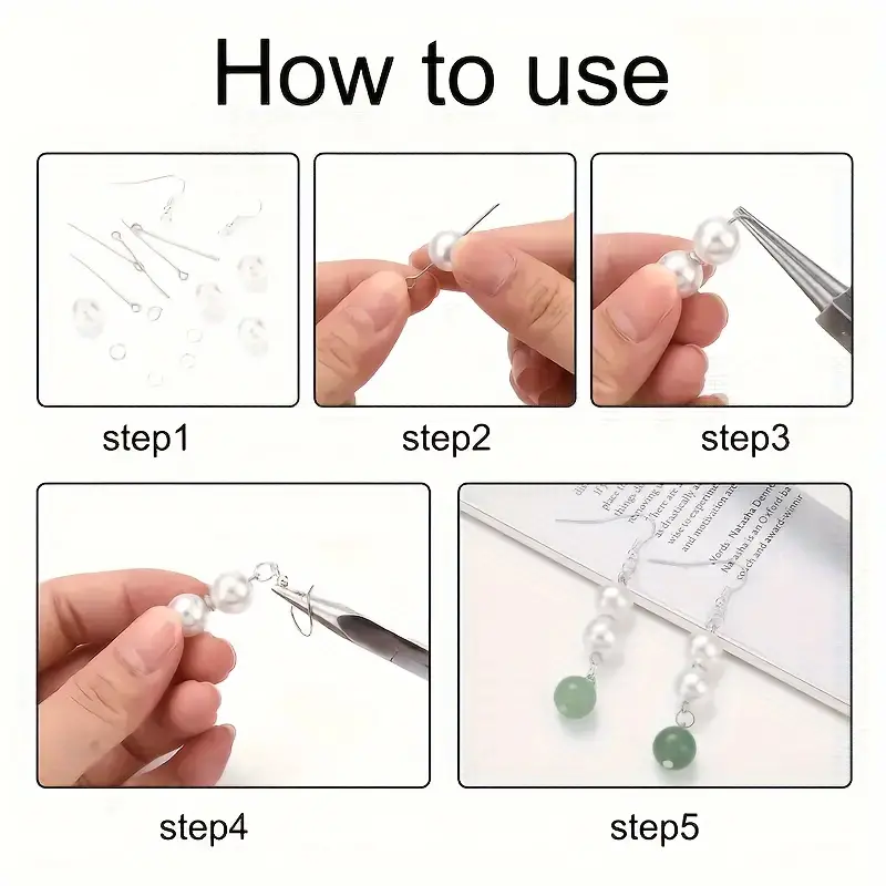 100개/세트 스테인리스 스틸 아이핀 DIY 쥬얼리 액 - Jewelry Making Jig 리뷰 및 가격