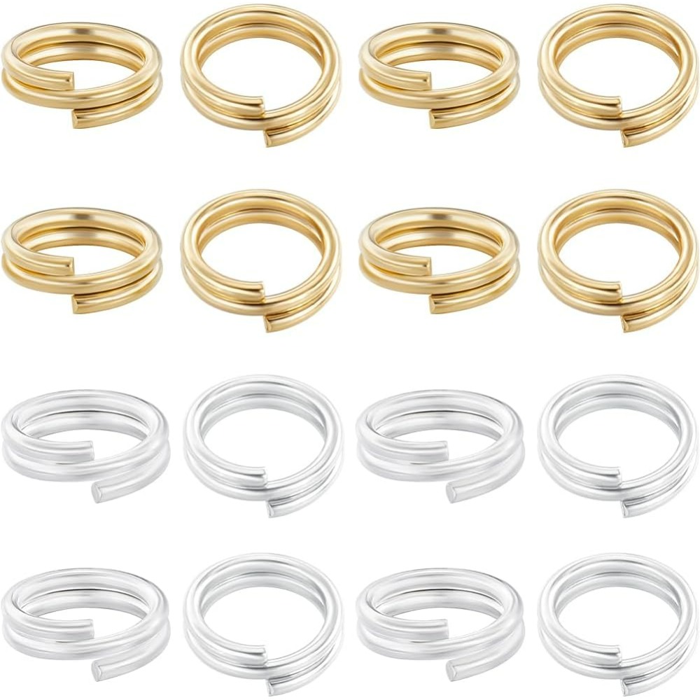 1 상자 80Pcs 분할 점프 링 24K 골드 및 92 - Jewelry Making Silver 리뷰 및 가격