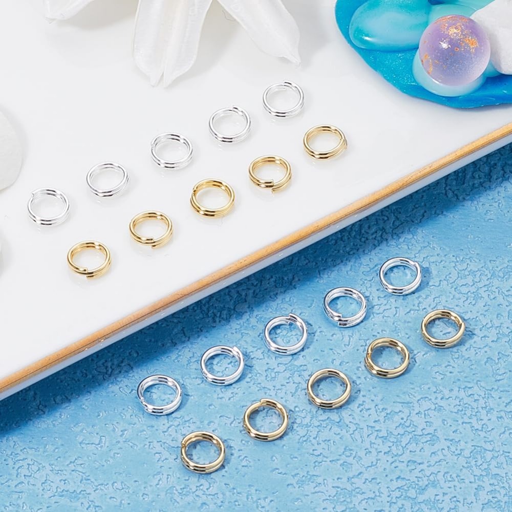 1 상자 80Pcs 분할 점프 링 24K 골드 및 92 - Jewelry Making Silver 리뷰 및 가격