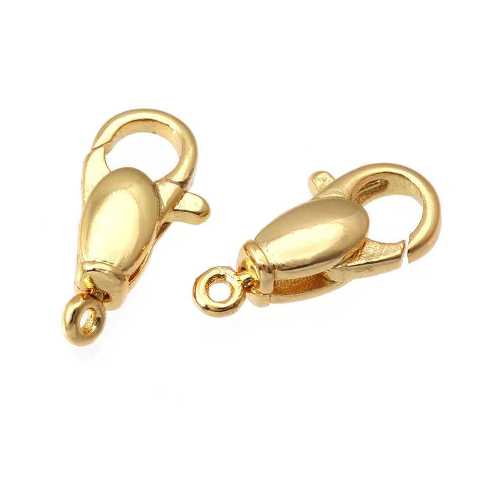 18K 금색 황동 회전식 랍스터 클래스프 연결 클라스프 - Jewelry Making Gold 리뷰 및 가격