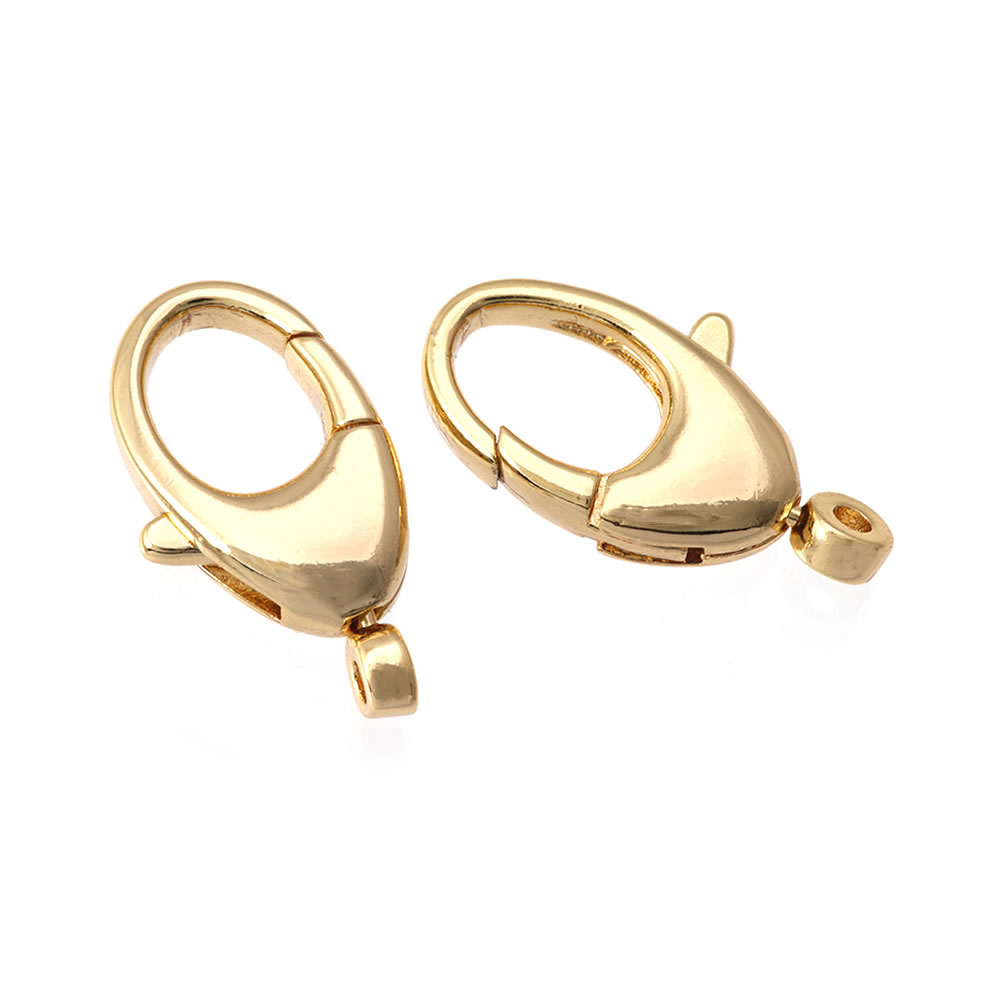 18K 금색 황동 회전식 랍스터 클래스프 연결 클라스프 - Jewelry Making Gold 리뷰 및 가격