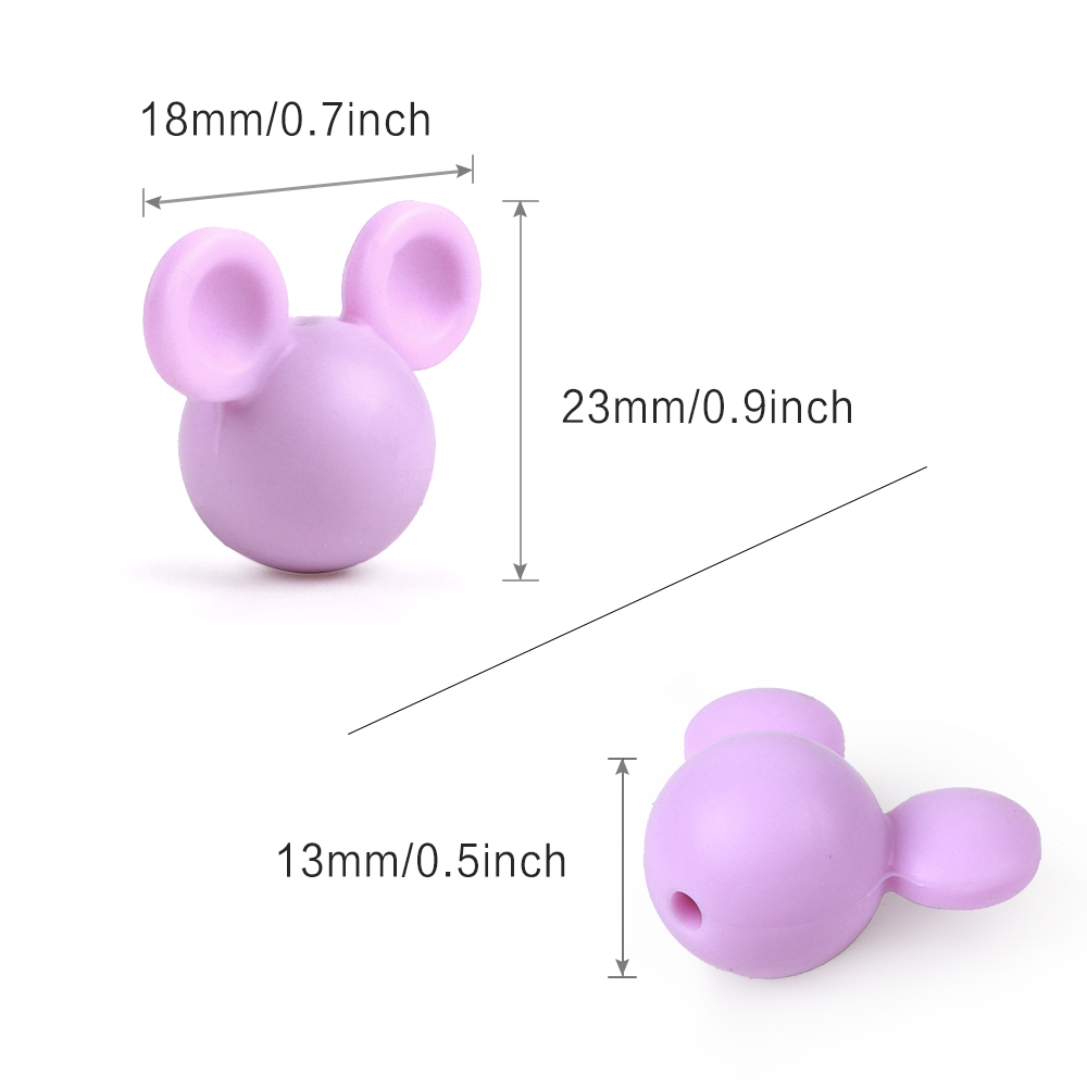 10pcs 실리콘 비즈 쥬얼리에 대 한 마우스 헤드 비 - Jewelry Making Jig 리뷰 및 가격