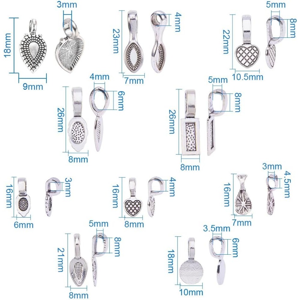 귀걸이 또는 스크래블 및 유리 커넥터 쥬얼리 제작 키트 - Jewelry Making Silver 리뷰 및 가격