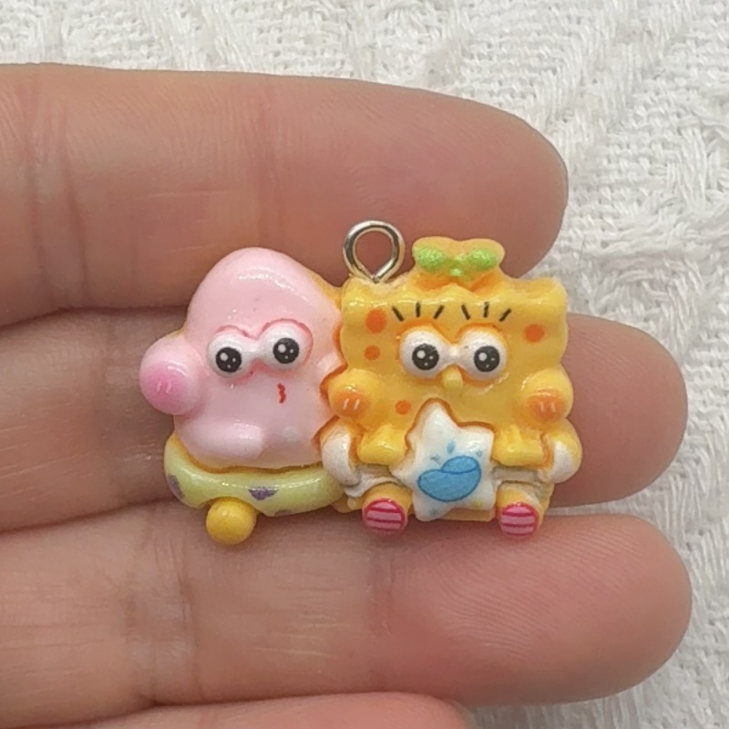 10개 만화 캐릭터 레진 펜던트, DIY 쥬얼리 제작  - Jewelry Making Party 리뷰 및 가격