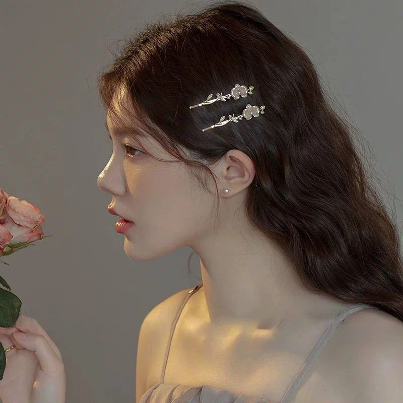 여성용 1개 이른 봄 에테리얼 진주 꽃 바 클립, 옆머 - Jewelry Making For Adults 리뷰 및 가격