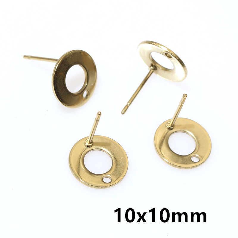 20pcs 스테인레스 스틸 공예 귀걸이 스터드 기하학적 - Jewelry Making Ideas 리뷰 및 가격