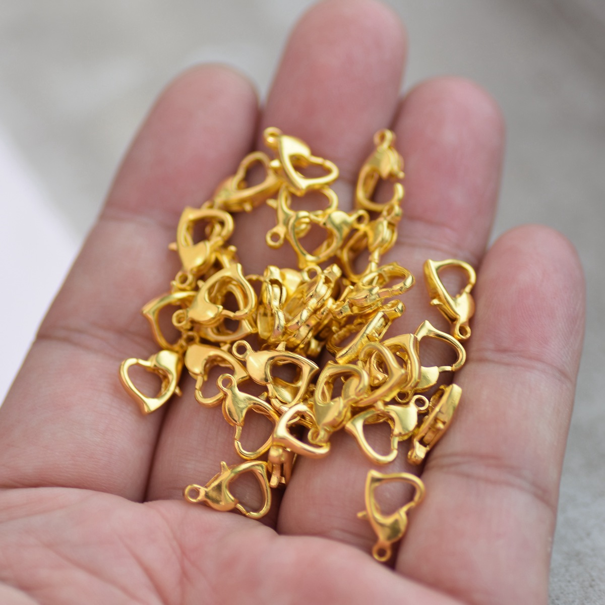 30pcs 12x8mm 골드/실버/청동 색 금속 심장  - Jewelry Making Silver 리뷰 및 가격