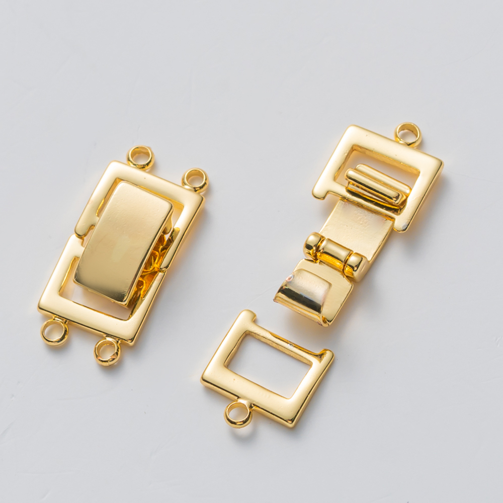 2개입 14K 금도금 레이어드 클래스프 2줄 목걸이 레 - Jewelry Making Gold 리뷰 및 가격